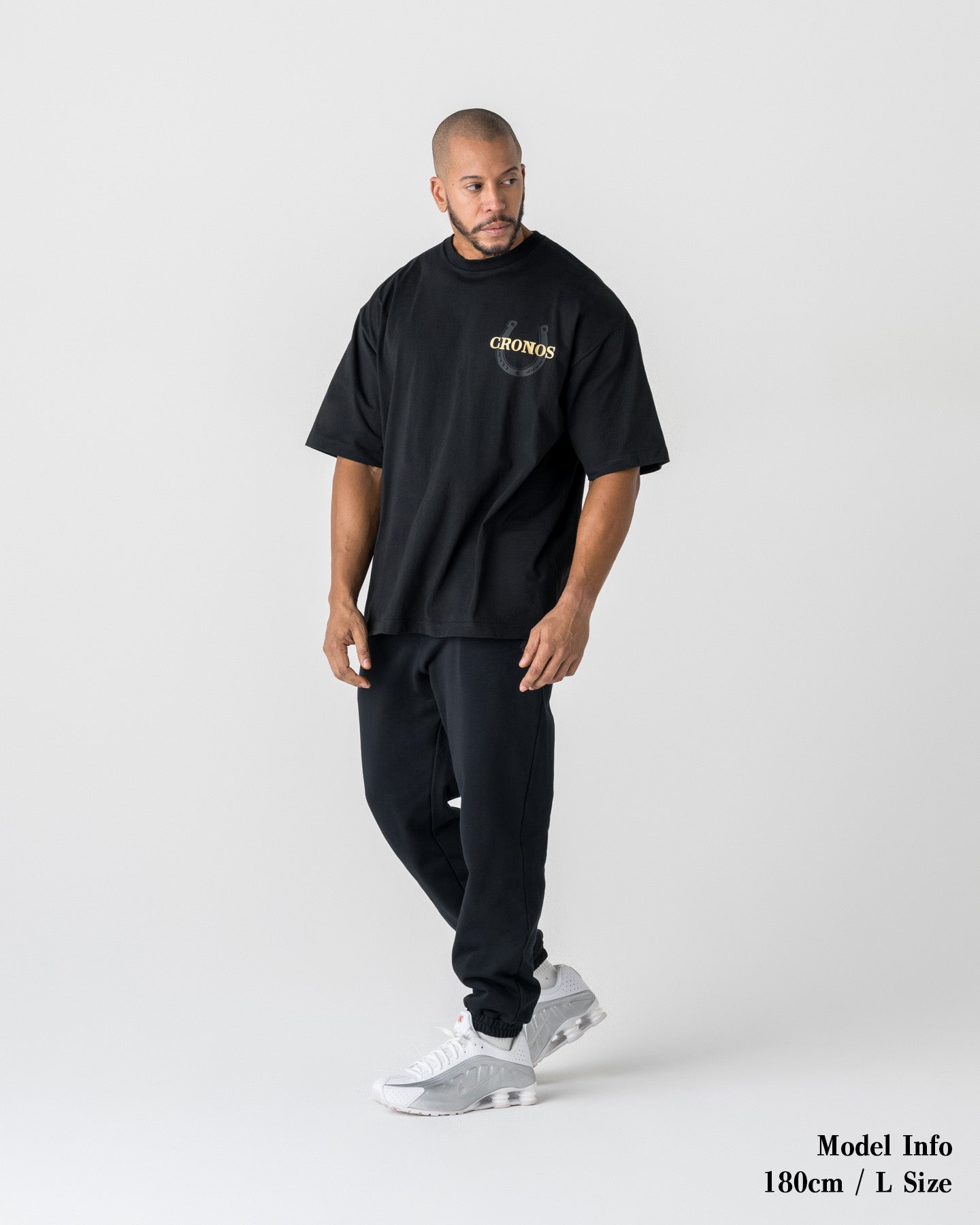 CRONOS HORSE SPIRIT S/S TEE【BLACK×GOLD】
