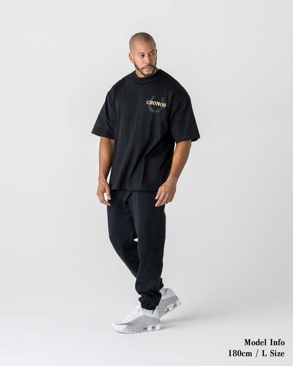CRONOS HORSE SPIRIT S/S TEE【BLACK×GOLD】