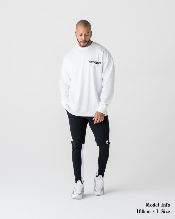 CRONOS HORSE SPIRIT L/S TEE【WHITE】