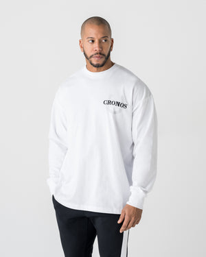 CRONOS HORSE SPIRIT L/S TEE【WHITE】