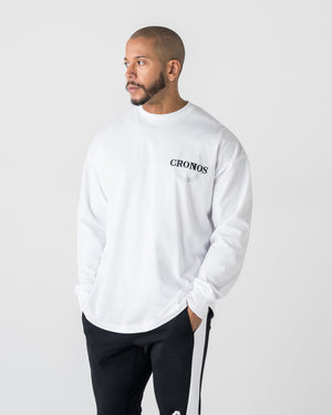 CRONOS HORSE SPIRIT L/S TEE【WHITE】
