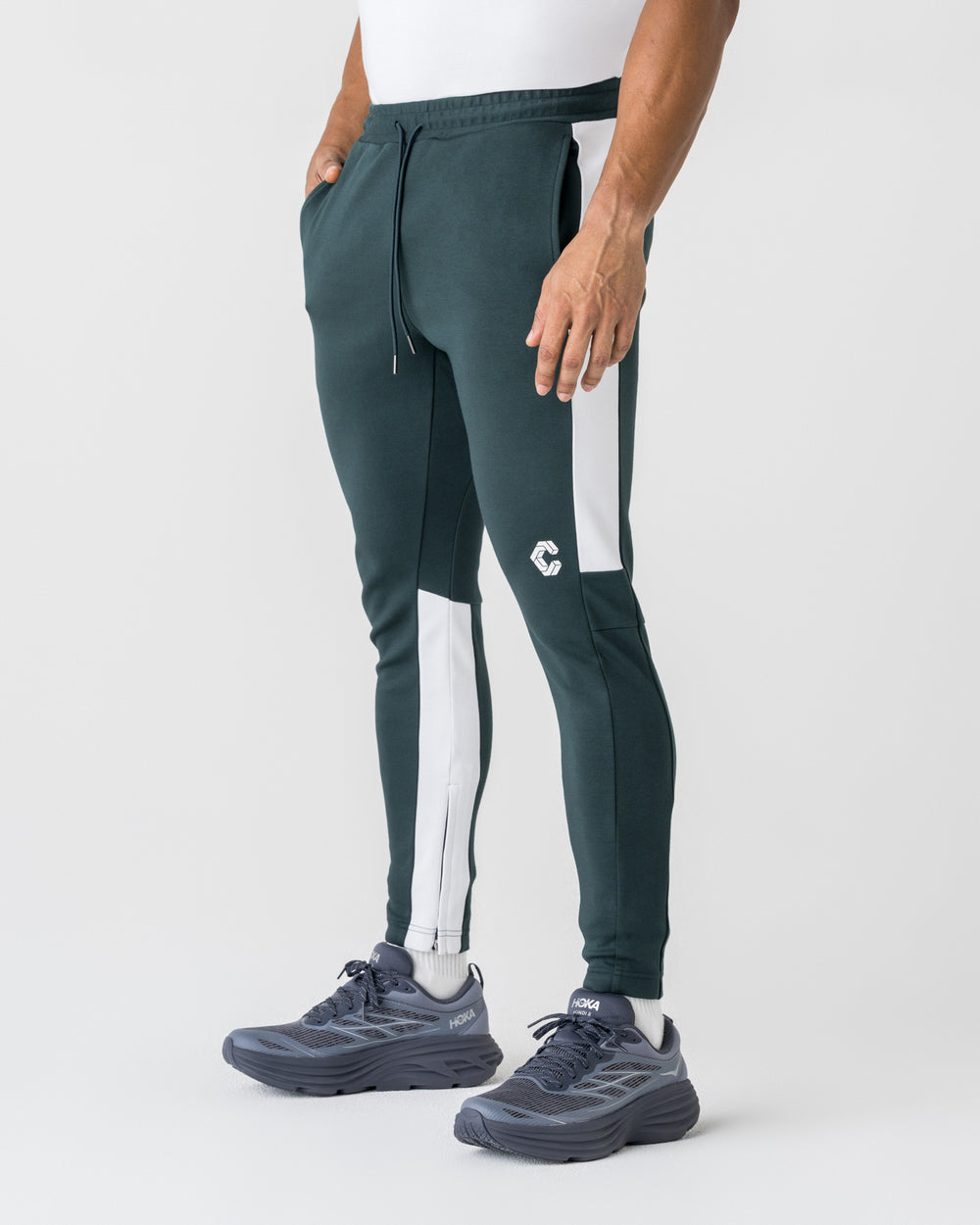 CRONOS DAILY RELAXED SKINNY Pants【D.GREEN】