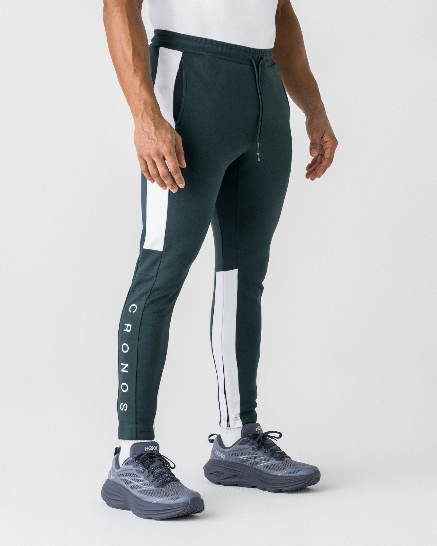 CRONOS DAILY RELAXED SKINNY Pants【D.GREEN】