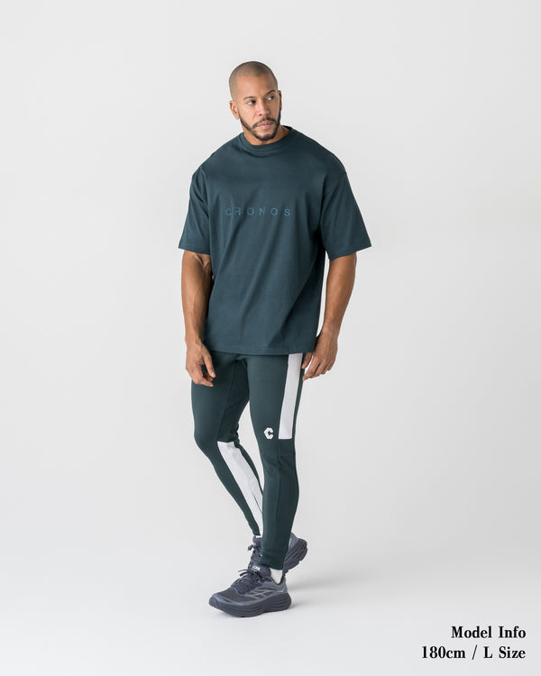 CRONOS DAILY RELAXED SKINNY Pants【D.GREEN】