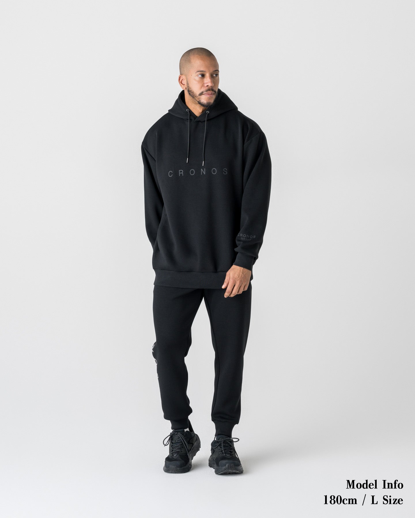 CRONOS FLEX DAILY HOODIE【BLACK】