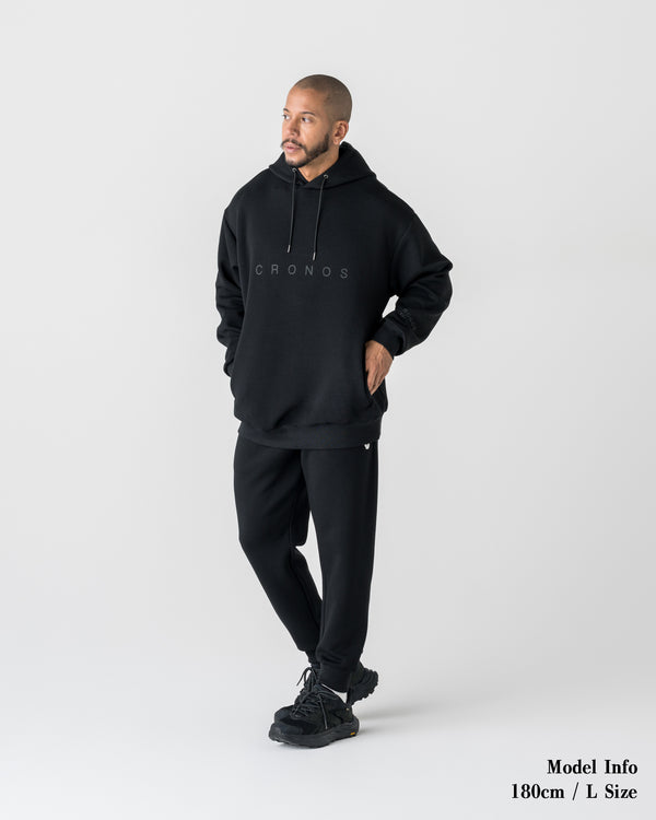CRONOS FLEX DAILY HOODIE【BLACK】