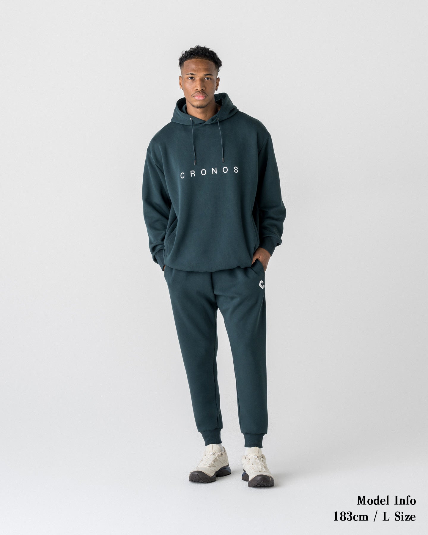 CRONOS FLEX DAILY HOODIE【D.GREEN】