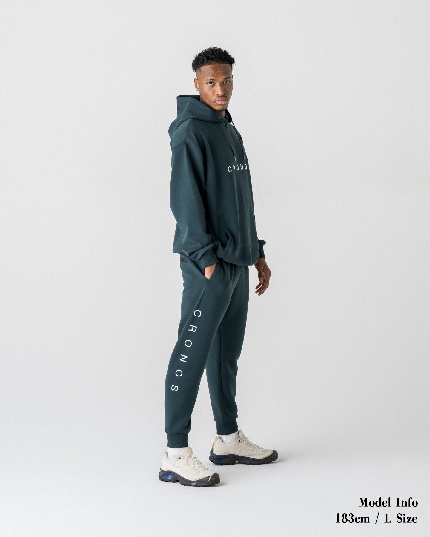 CRONOS FLEX DAILY HOODIE【D.GREEN】