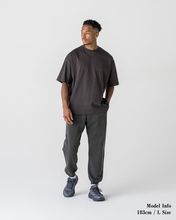 CRONOS SIGNATURE ACCENT S/S TEE【BROWN】