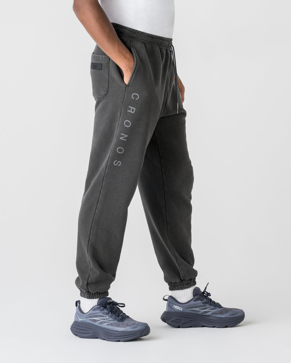 CRONOS COTTON DEPTH Pants【V BLACK】