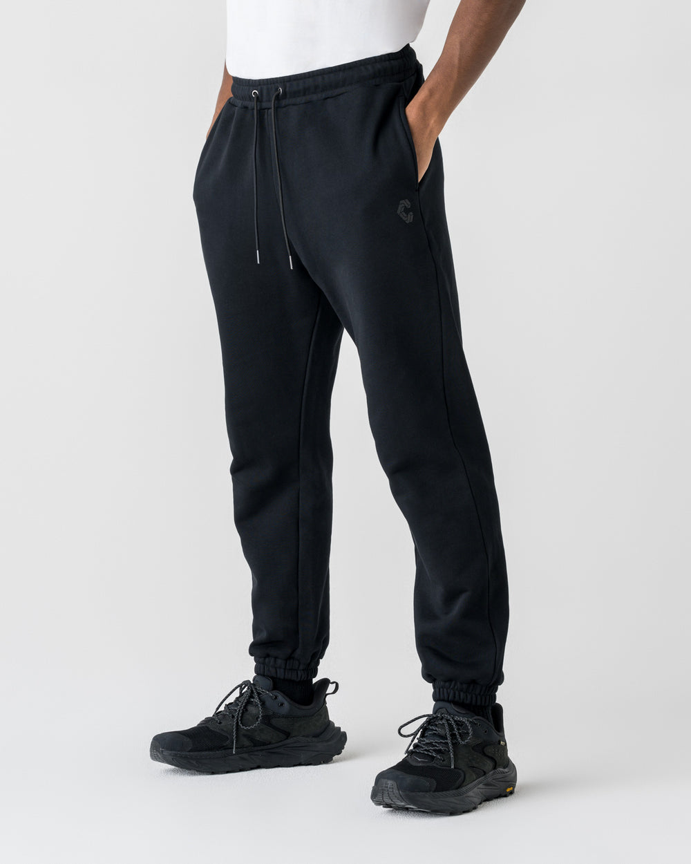 CRONOS COTTON DEPTH Pants【BLACK】