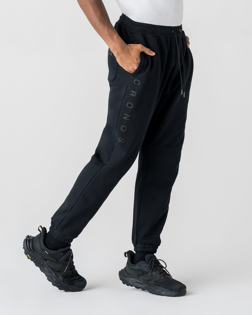 CRONOS COTTON DEPTH Pants【BLACK】