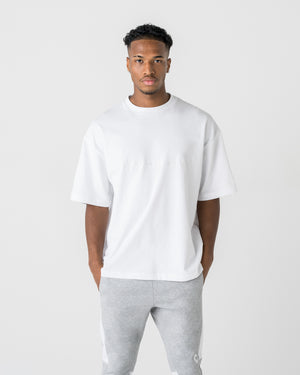 CRONOS SIGNATURE ACCENT S/S TEE【WHITE】