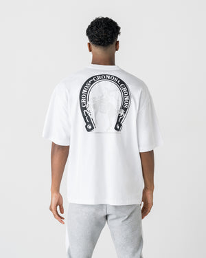 CRONOS HORSE SPIRIT S/S TEE【WHITE】