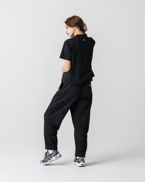 CRONOS WOMEN Light Ease T-SHIRT 【BLACK】