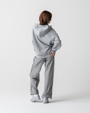 CRONOS WOMEN Smooth Relax Pants【GRAY】