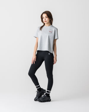 CRONOS WOMEN Smooth Style Socks【BLACK】