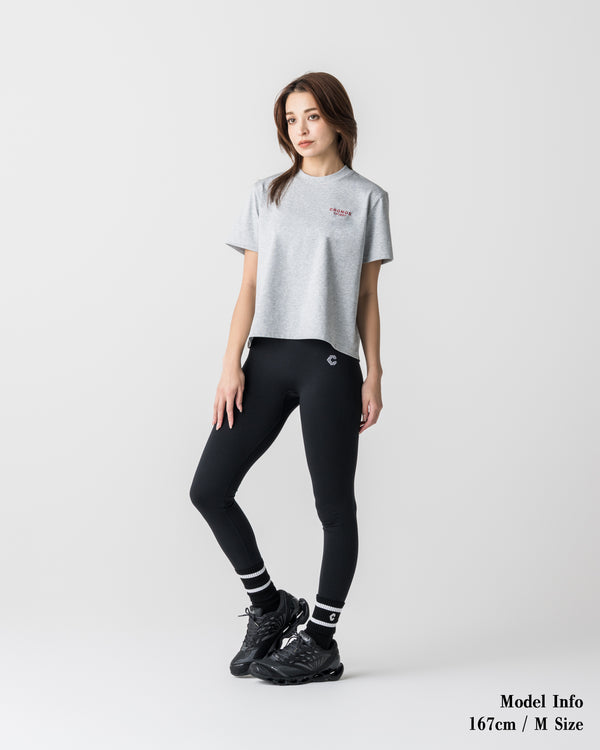 CRONOS WOMEN Light Ease T-SHIRT [GRAY]