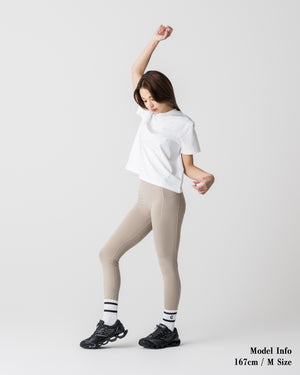 CRONOS WOMEN Light Ease T-SHIRT [WHITE]