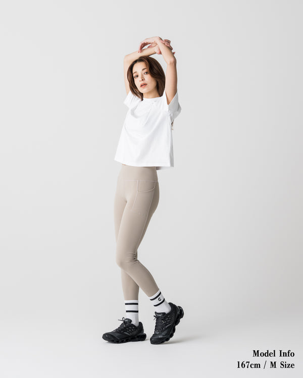 CRONOS WOMEN Light Ease T-SHIRT [WHITE]