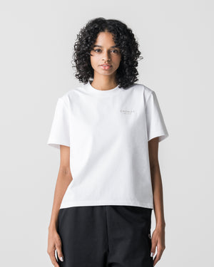 CRONOS WOMEN Light Ease T-SHIRT [WHITE]