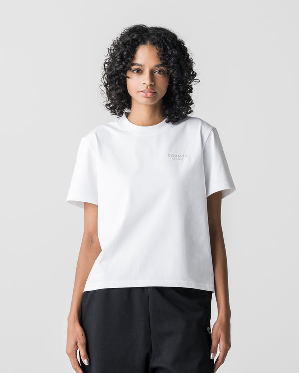 CRONOS WOMEN Light Ease T-SHIRT [WHITE]
