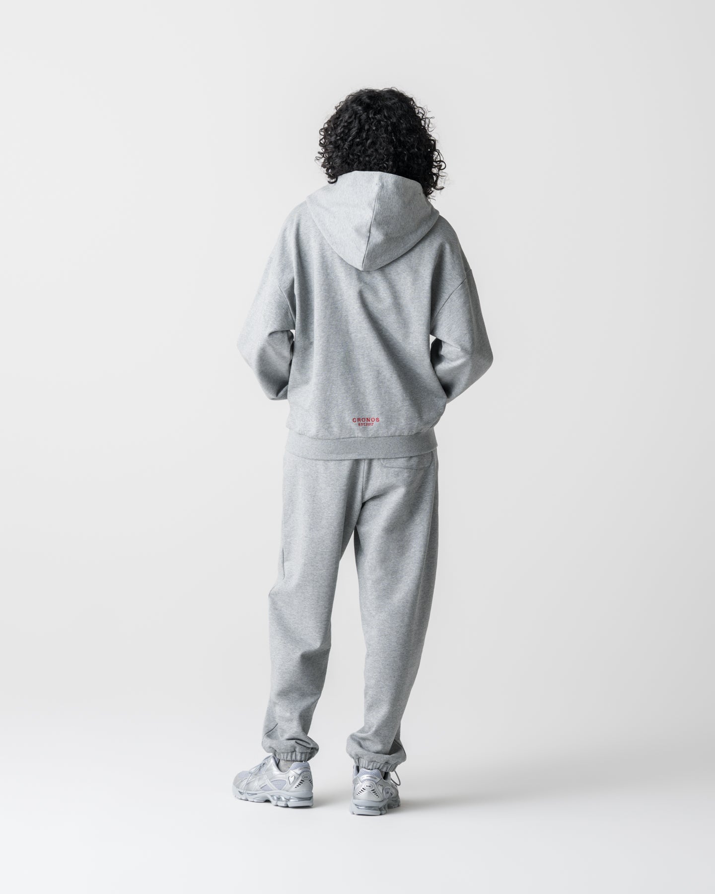 CRONOS WOMEN Smooth Relax Pants【GRAY】
