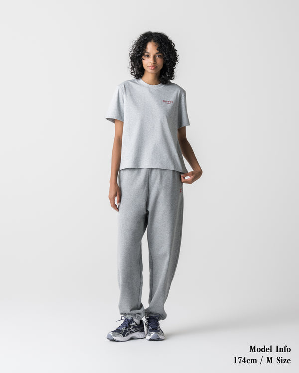 CRONOS WOMEN Smooth Relax Pants【GRAY】