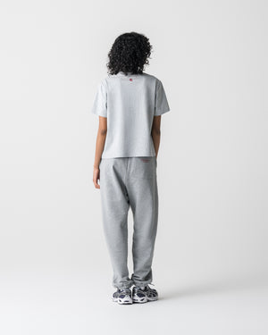 CRONOS WOMEN Smooth Relax Pants【GRAY】