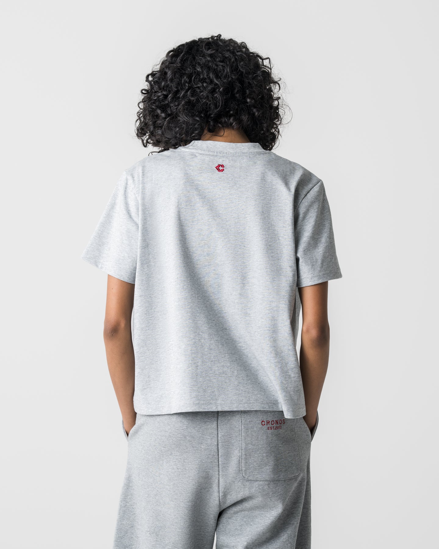 CRONOS WOMEN Light Ease T-SHIRT 【GRAY】