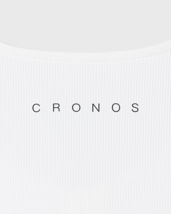 CRONOS WOMEN Airy Tie Active Long Sleeve【WHITE】