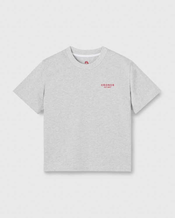CRONOS WOMEN Light Ease T-SHIRT [GRAY]