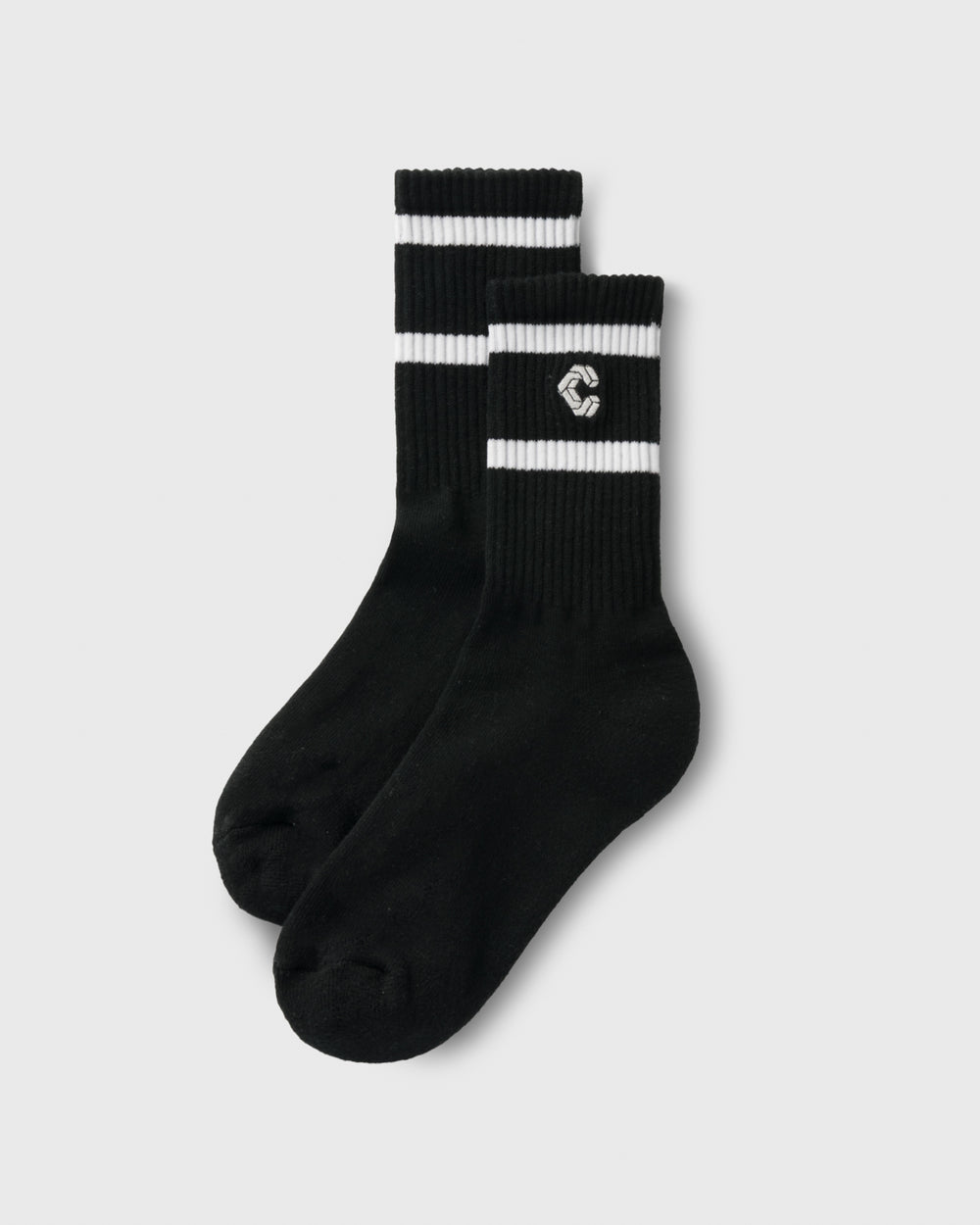 CRONOS WOMEN Smooth Style Socks [BLACK]