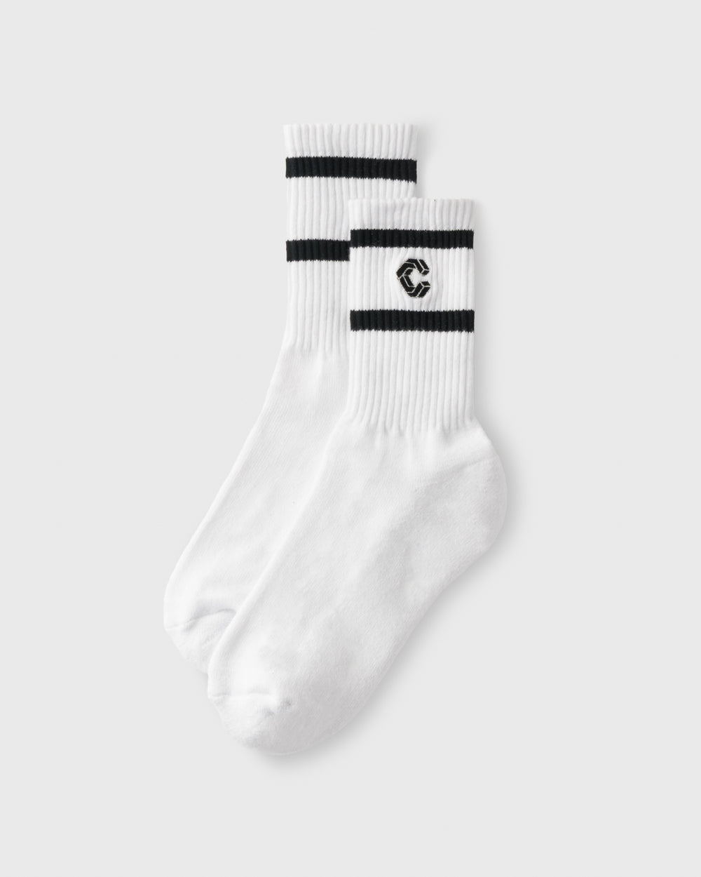 CRONOS WOMEN Smooth Style Socks [WHITE]
