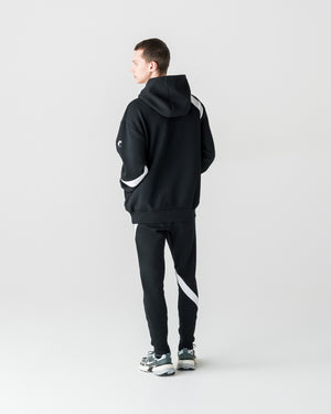 CRONOS LIGHTWEIGHT HYBRID HOODIE【BLACK】