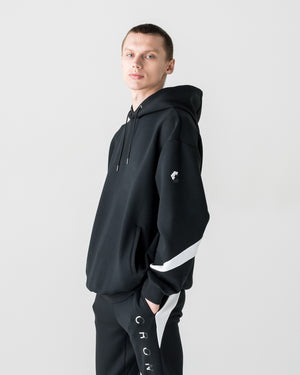 CRONOS LIGHTWEIGHT HYBRID HOODIE【BLACK】
