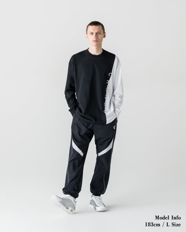 CRONOS TONE SWITCH L/L TEE【BLACK】