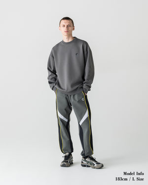 CRONOS LIGHTWEIGHT HYBRID L/S TEE【D.GRAY】