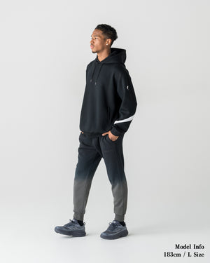 CRONOS LIGHTWEIGHT HYBRID HOODIE【BLACK】