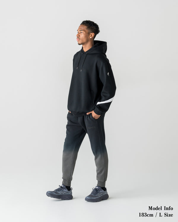 CRONOS LIGHTWEIGHT HYBRID HOODIE【BLACK】