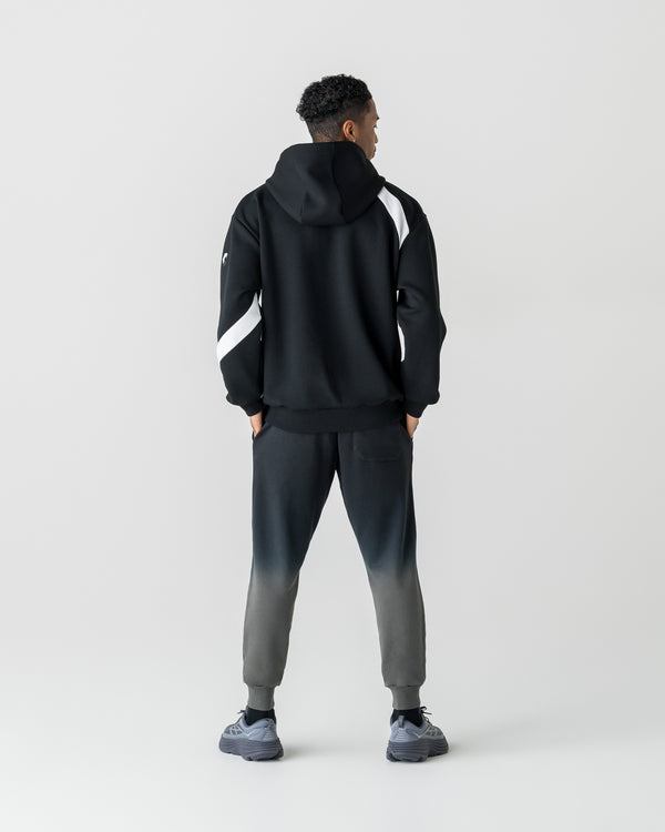 CRONOS LIGHTWEIGHT HYBRID HOODIE【BLACK】