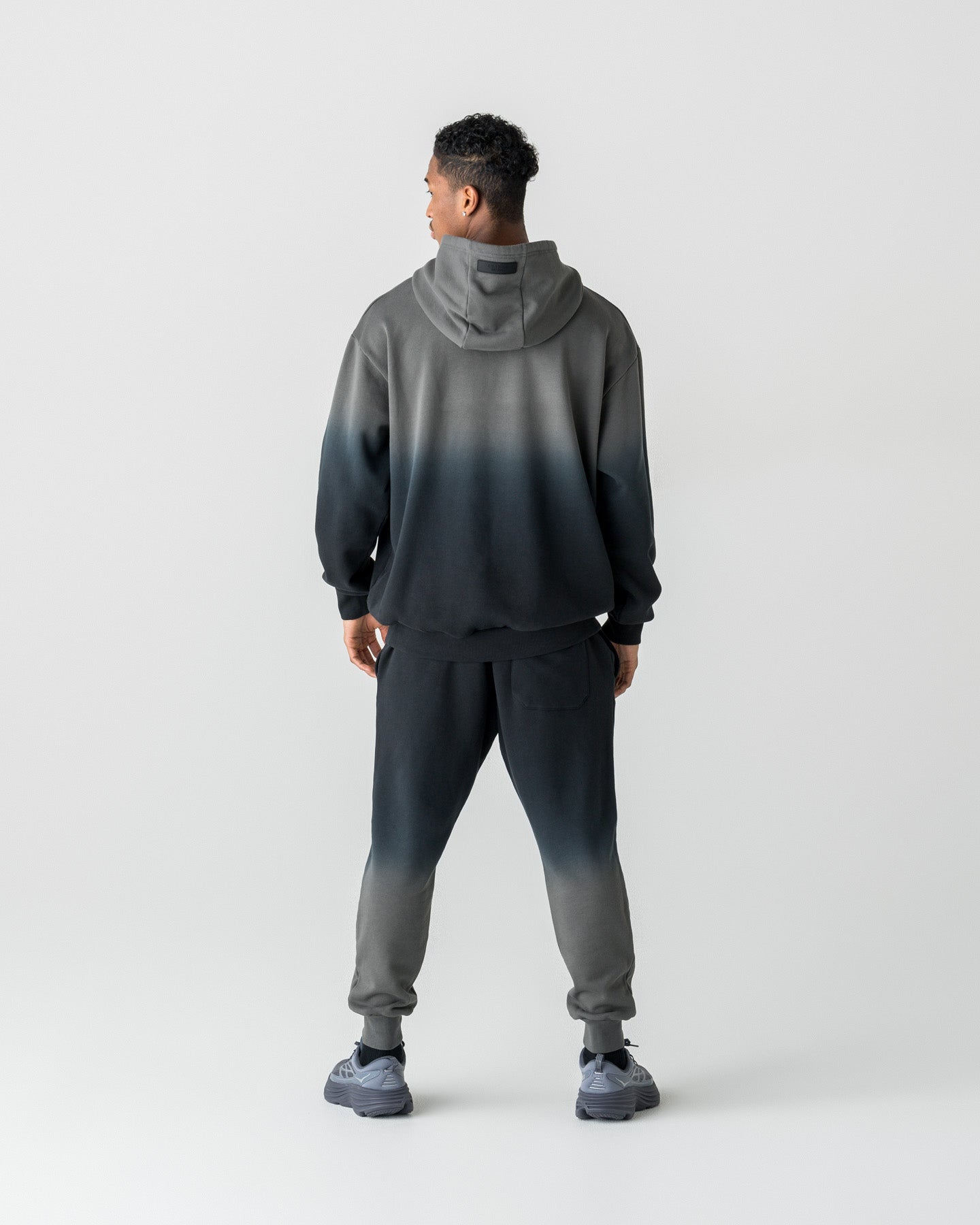 『美品』　CRONOS クロノス　gradation hoodie パーカー CRONOS GRADATION HOODIE【D.GRAY】