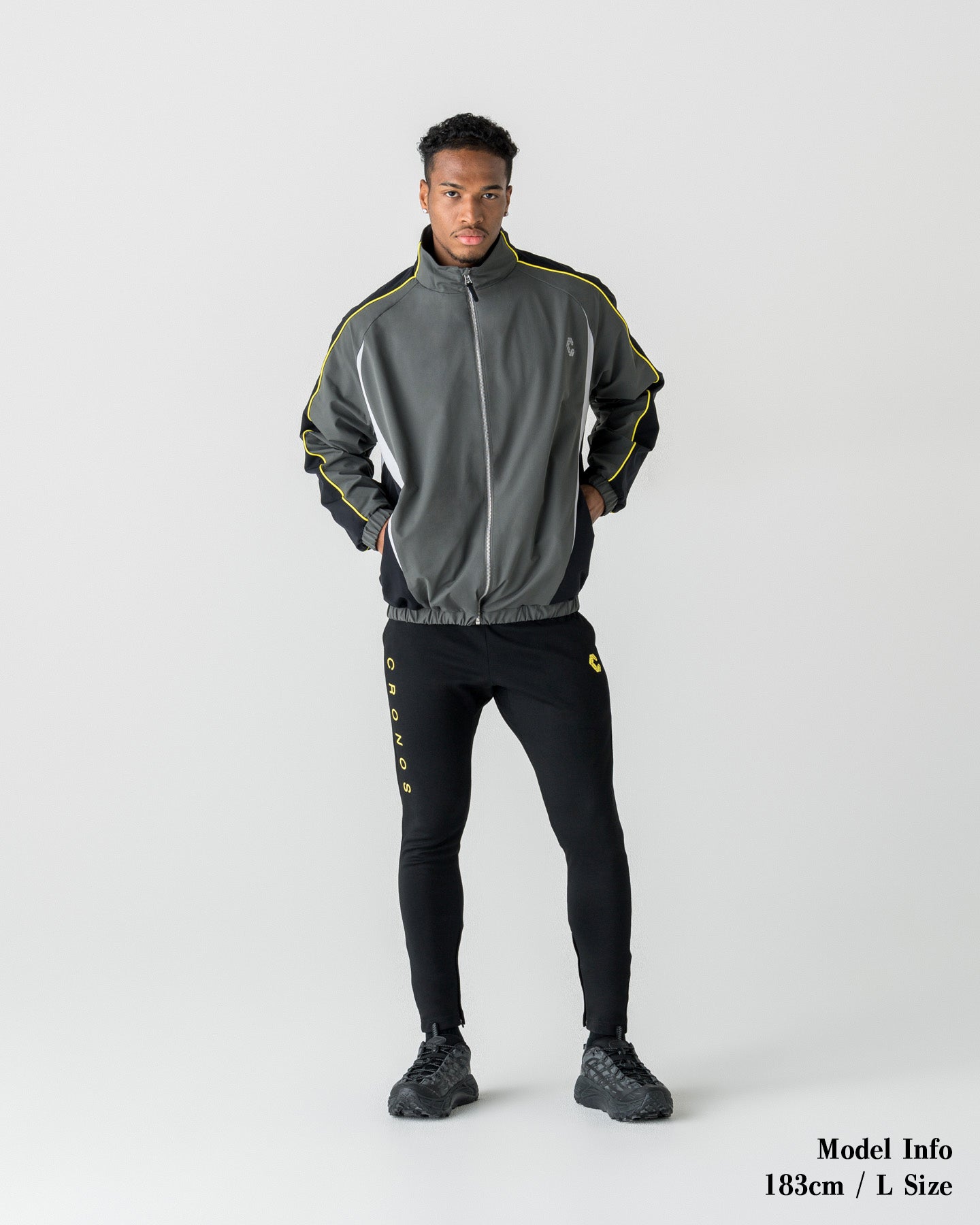 CRONOS REFLECTIVE MOTION BLOUSON【D.GRAY】