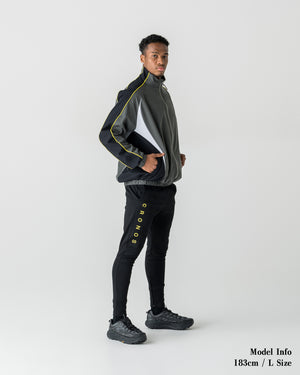 CRONOS ACTIVE SLIM Long Pants【BLACK×YELLOW】