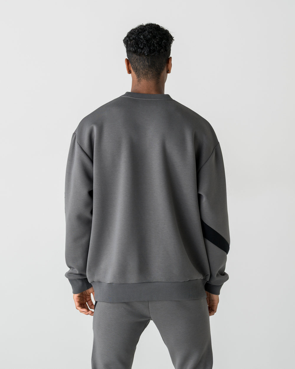 CRONOS LIGHTWEIGHT HYBRID L/S TEE【D.GRAY】