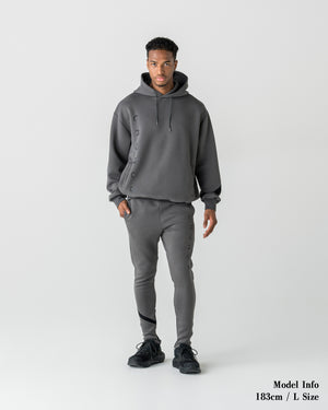 CRONOS LIGHTWEIGHT HYBRID HOODIE【D.GRAY】