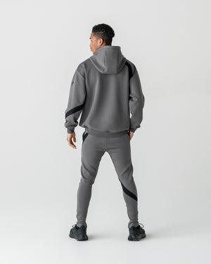 CRONOS LIGHTWEIGHT HYBRID HOODIE【D.GRAY】