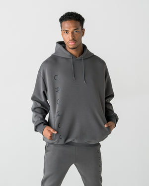 CRONOS LIGHTWEIGHT HYBRID HOODIE [D.GRAY]