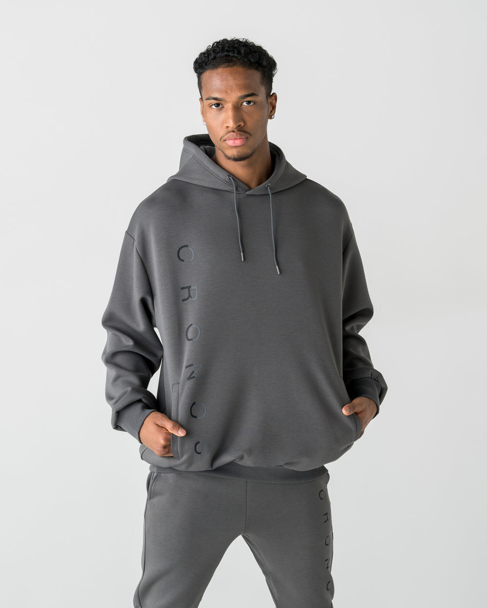 CRONOS LIGHTWEIGHT HYBRID HOODIE【D.GRAY】