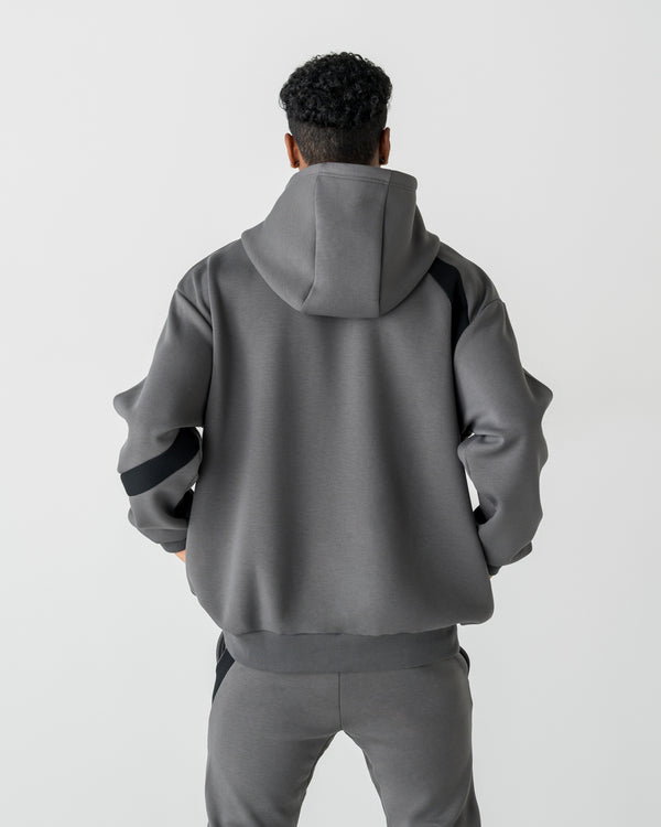 CRONOS LIGHTWEIGHT HYBRID HOODIE【D.GRAY】